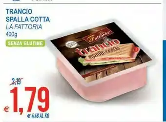 MD Discount La Fattoria Trancio Spalla Cotta offerta