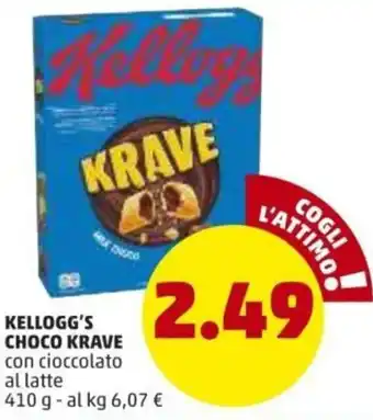 PENNY Kellogg's Choco Krave 410g offerta
