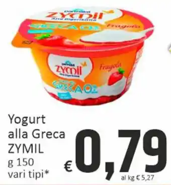 Paghi Poco Yogurt alla Greca ZYMIL g 150 vari tipi offerta