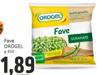 Paghi Poco Fave OROGEL g 450 offerta