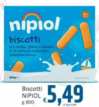 Paghi Poco Biscotti NIPIOL g 800 offerta