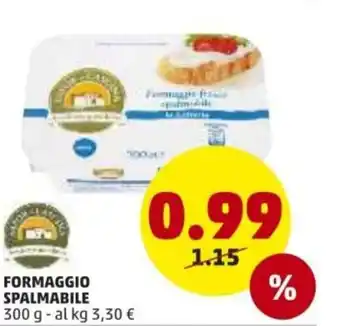 PENNY Formaggio Spalmabile 300g offerta