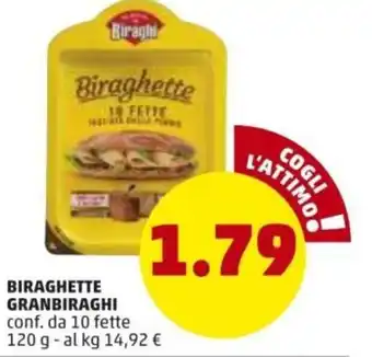 PENNY Gran Biraghi Biraghette 120g offerta