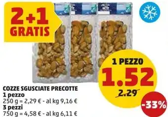 PENNY COZZE SGUSCIATE PRECOTTE 1 pezzo offerta