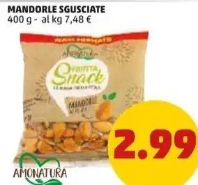 PENNY MANDORLE SGUSCIATE 400 g offerta