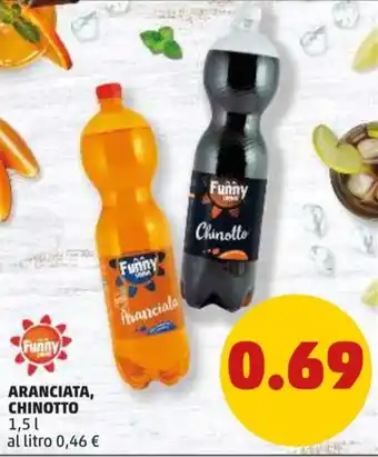 PENNY ARANCIATA, CHINOTTO 1,5 l offerta