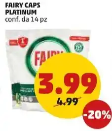 PENNY FAIRY CAPS PLATINUM conf. da 14 pz offerta