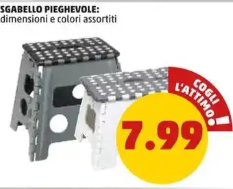 SGABELLO PIEGHEVOLE
