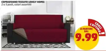 PENNY COPRIDIVANO TESSUTO LOVELY HOME offerta
