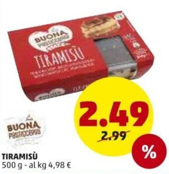 PENNY Tiramisù 500g offerta