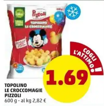 PENNY Pizzoli Topolino Le Croccomagie 600g offerta