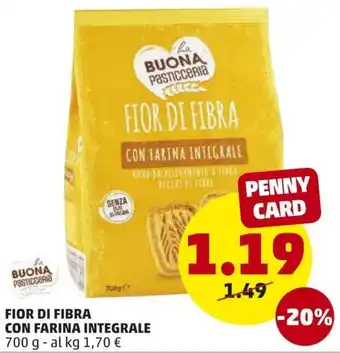 Fior di Fibra con Farina Integrale 700g