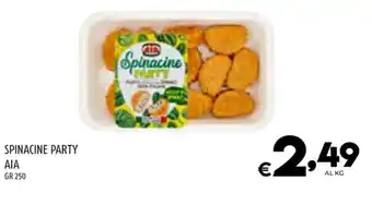 SPINACINE PARTY AIA GR 250