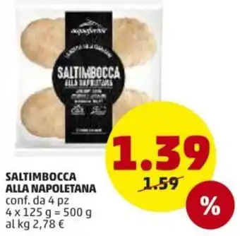 PENNY Saltimbocca Alla Napoletana 4pz 125g offerta