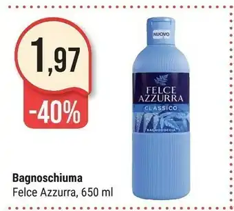 Supermercati Gulliver Felce Azzurra Bagnoschiuma offerta