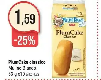 Supermercati Gulliver Mulino Bianco PlumCake Classico 330 G(ml) offerta