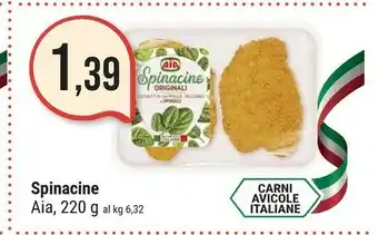 Supermercati Gulliver Aia Spinacine Classica 220 G(ml) offerta