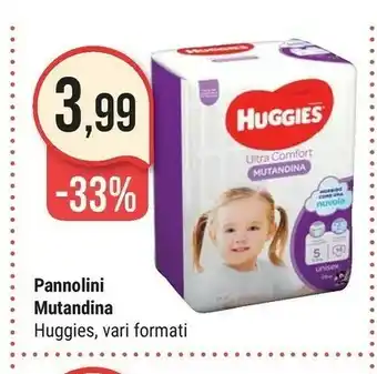 Supermercati Gulliver Huggies Pannolini Mutandina offerta