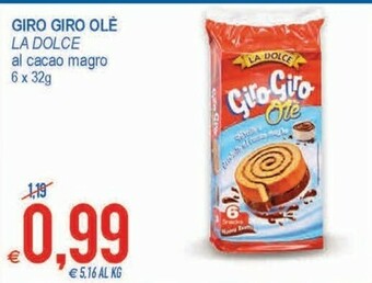 MD Discount La Dolce Giro Giro Olè 192 G(ml) offerta
