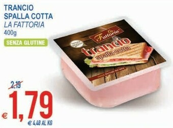 MD Discount La Fattoria Trancio Spalla Cotta offerta