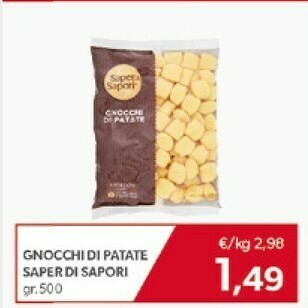 Mercatò Saper di sapori Gnocchi Di Patate offerta