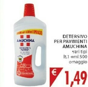 Mercatò Amuchina Detersivo Per Pavimenti offerta
