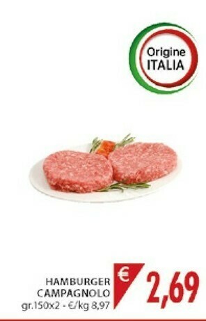 Mercatò Campagnolo Hamburger offerta