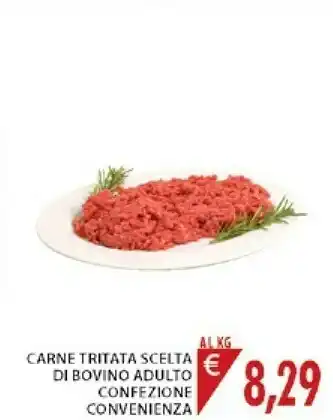 Mercatò Carne Tritata Scelta Di Bovino Adulto Confezione Convenienza offerta