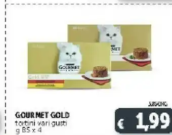 Deco Supermercati Gourmet Purina Gourmet Gold Tortini offerta