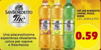 PENNY San Benedetto Limone, Pesca, Verde 1,5l offerta