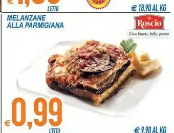 MD Discount Roscio Melanzane Alla Parmigiana offerta