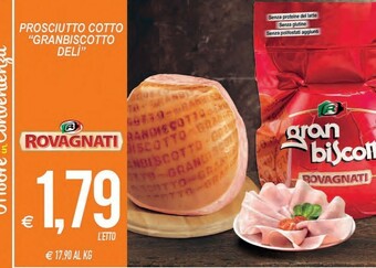 MD Discount Rovagnati Prosciutto Cotto Granbiscotto Deli offerta