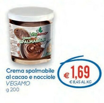 MD Discount Vegamo Crema Spalmabile Al Cacao offerta