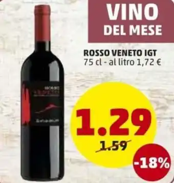 PENNY Rosso Veneto IGT 75cl offerta
