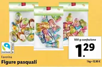 Favorina Figure pasquali 100 g confezione