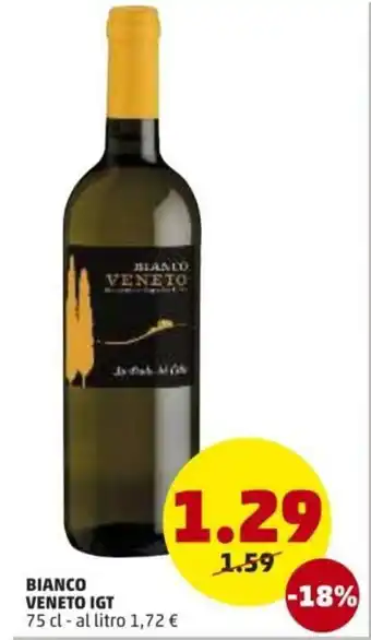 PENNY Bianco Veneto Igt 75cl offerta