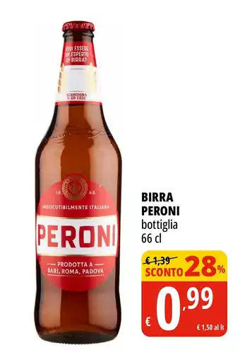 Tigros BIRRA PERONI bottiglia 66 cl offerta