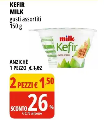 KEFIR MILK gusti assortiti 150 g