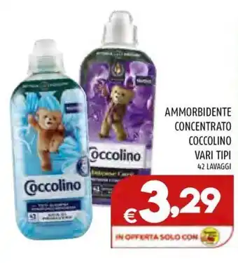 AMMORBIDENTE CONCENTRATO COCCOLINO VARI TIPI 42 LAVAGGI