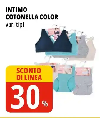 Tigros INTIMO COTONELLA COLOR vari tipi offerta