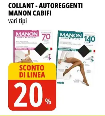 Tigros COLLANT-AUTOREGGENTI MANON CABIFI vari tipi offerta