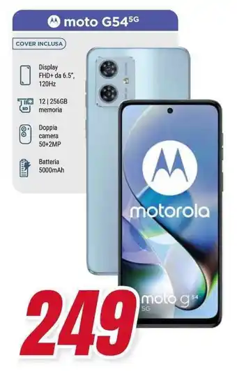 Trony motorola moto G54 5G offerta