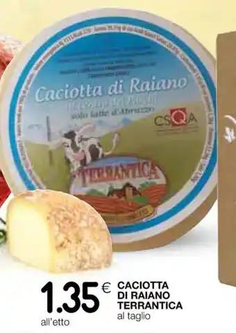 Coop CACIOTTA DI RAIANO TERRANTICA offerta