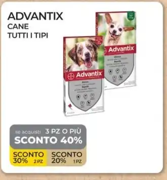 Arcaplanet ADVANTIX CANE TUTTI I TIPI offerta