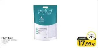Arcaplanet PERFECT LETTIERA GATTO SILICIO LT.15 offerta