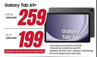 Trony SAMSUNG Galaxy Tab A9+ offerta