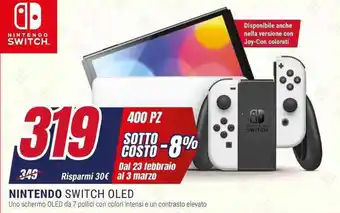 Trony NINTENDO SWITCH OLED offerta