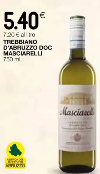 Coop TREBBIANO D'ABRUZZO DOC MASCIARELLI 750 ml offerta