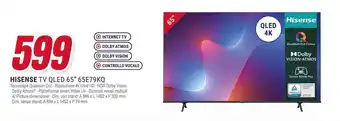 Trony HISENSE TV QLED 65" 65E79KQ offerta