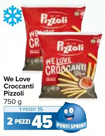 Carrefour Market We Love Croccanti Pizzoli 750 g offerta